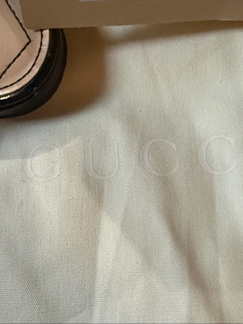 Gucci Black Patent Leather T-Strap Mules